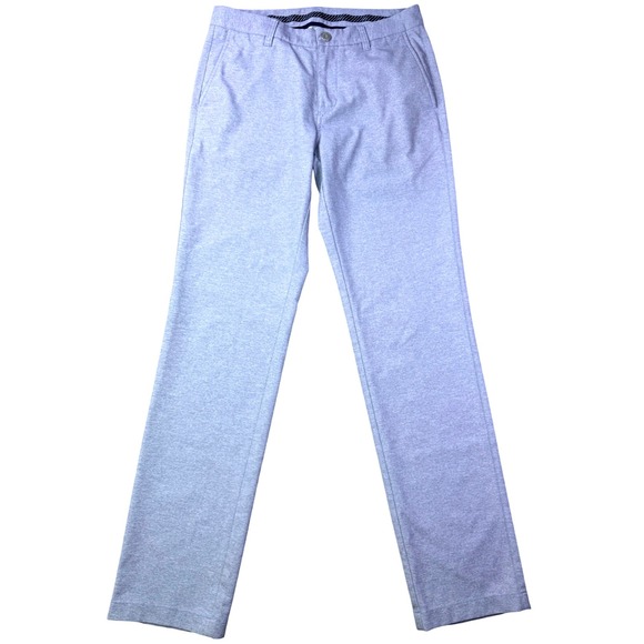 Bonobos Golf Slim Fit Pants Mens 30x32 Heather Blue Gray Athletic Golfing - Picture 1 of 13